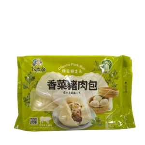 香菜豬肉包子