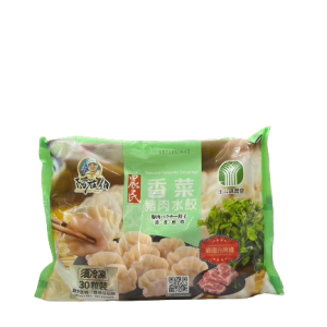 農民香菜豬肉水餃